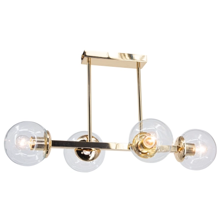 Plafon metalowy złoty 4-punktowy 60cm 3030/4 z serii SINTRA - Lampy Elem